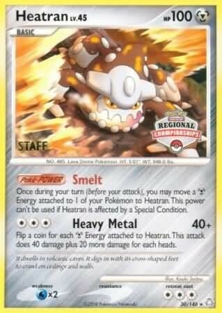 Heatran Card Front