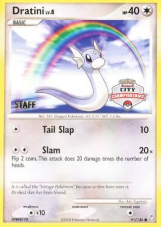 Dratini Lv.8 Card Front
