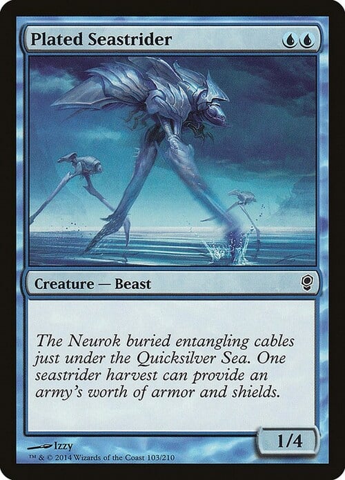 Plated Seastrider Card Front