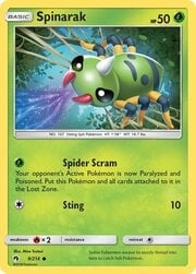 Spinarak [Spider Scram | Sting]
