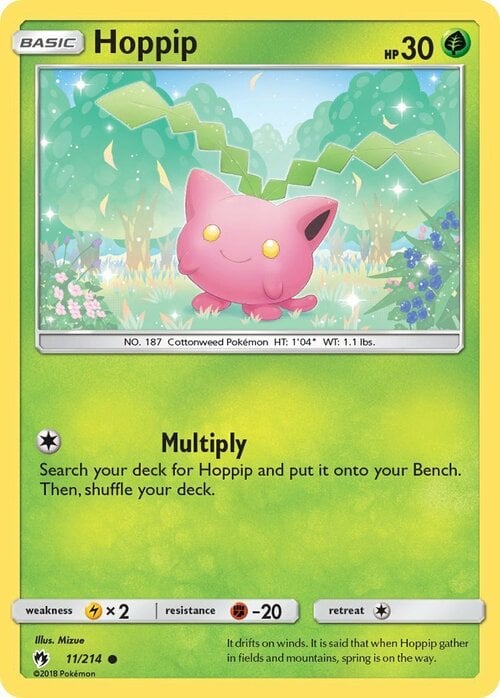 Hoppip [Multiply] Card Front