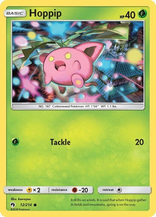 Hoppip Card Front