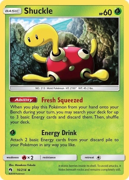 Shuckle [Fresh Squeezed | Energy Drink] Frente