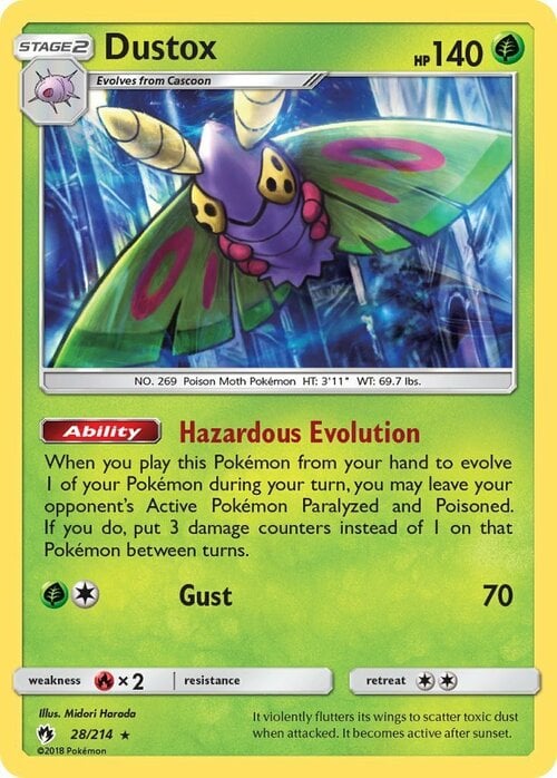 Dustox [Hazardous Evolution | Gust] Frente