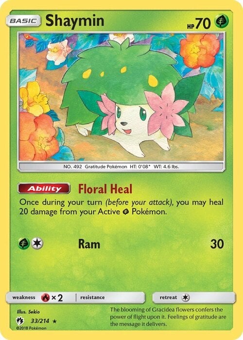 Shaymin [Floral Heal | Ram] Card Front