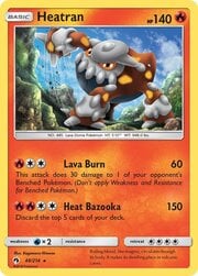 Heatran [Lava Burn | Heat Bazooka]
