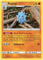 Pupitar [Hard Shell Evolution | Hammer In]