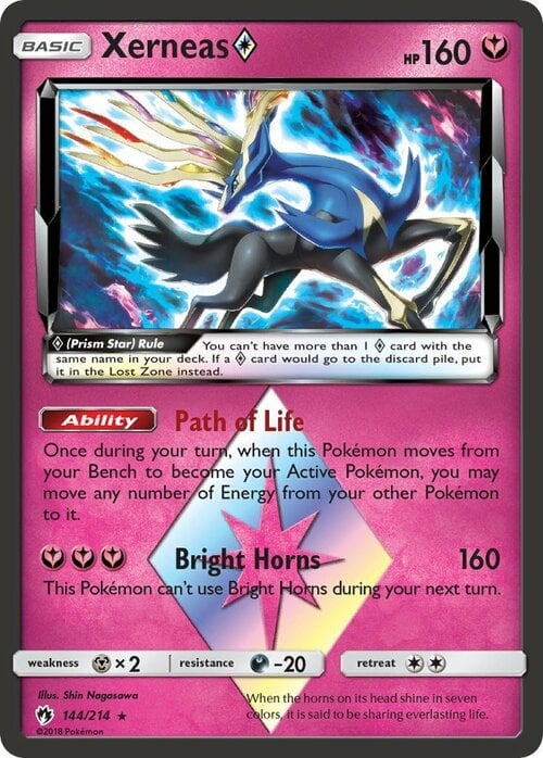 Xerneas ◇ Prism Star Card Front