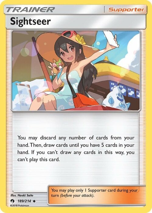 Sightseer Card Front