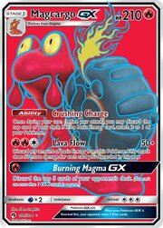 Magcargo GX [Crushing Charge | Lava Flow | Burning Magma GX]