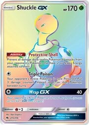 Shuckle GX [Protective Shell | Triple Poison | Wrap GX]