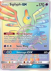 Sigilyph GX [Mirror Counter | Sonic Wing | Intercept GX]