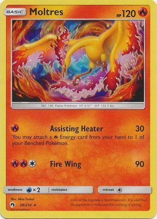 Moltres Card Front