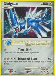 Dialga Lv.63 [Adamant Orb | Time Shift | Diamond Blast]
