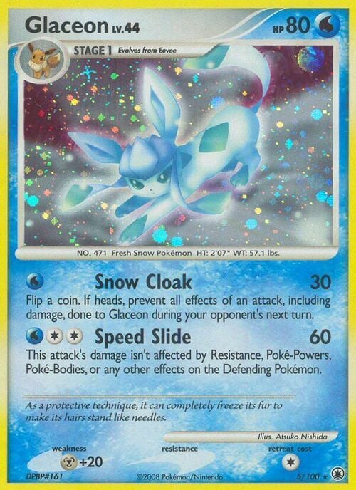 Glaceon Lv.44 Card Front