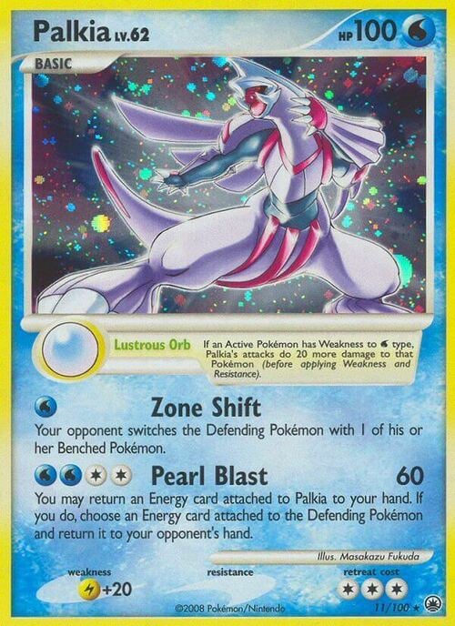 Palkia Lv.62 Card Front