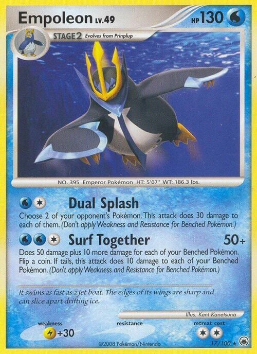 Empoleon Lv.49 Card Front