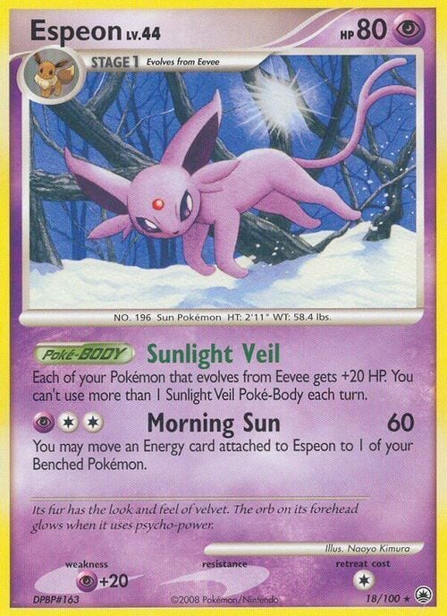 Espeon Lv.44 Card Front