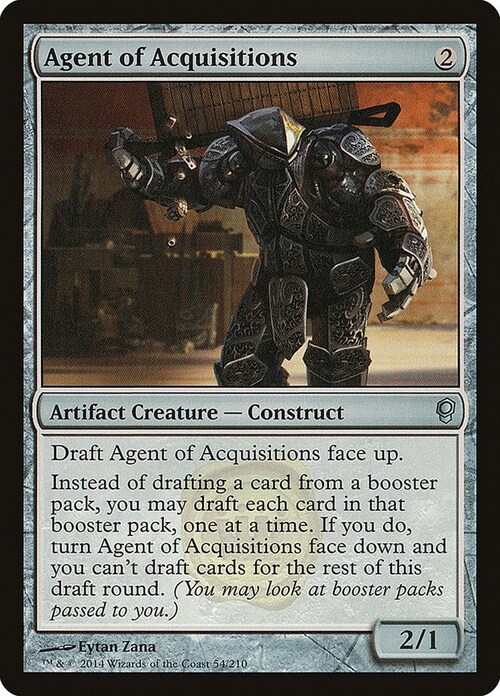 Agent of Acquisitions Card Front