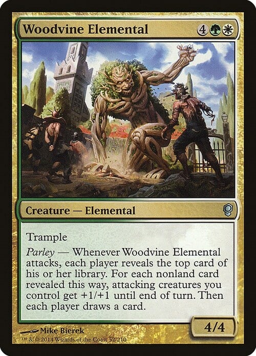 Woodvine Elemental Card Front