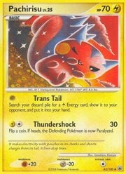 Pachirisu Lv.25 [Trans Tail | Thundershock]