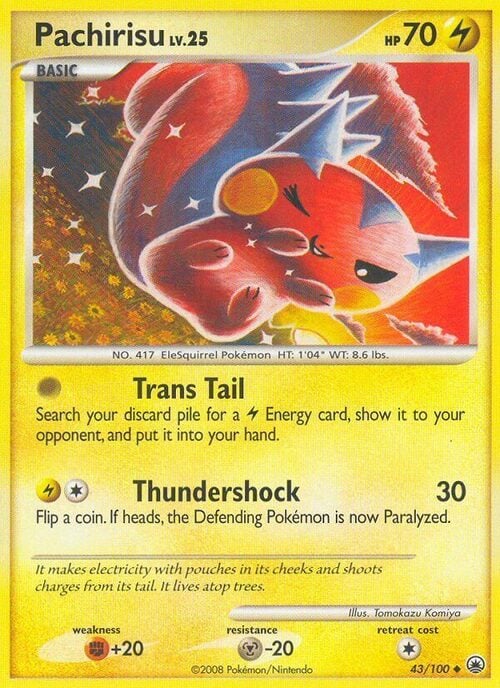 Pachirisu Lv.25 Card Front
