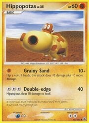 Hippopotas Lv.25 [Grainy Sand | Double-edge]