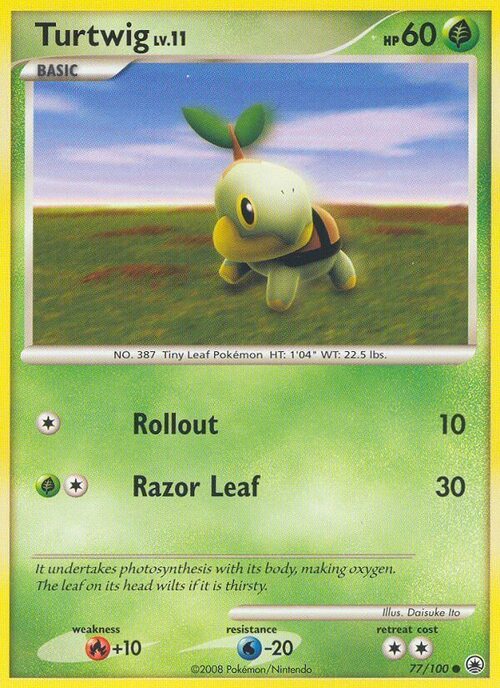 Turtwig Lv.11 Card Front