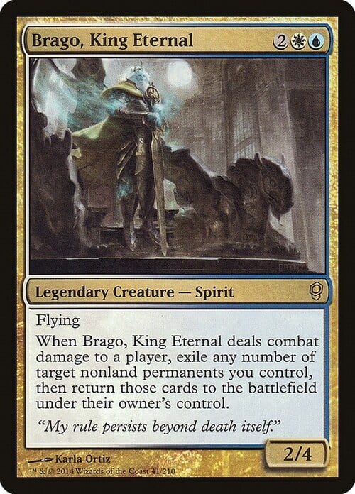 Brago, il Re Eterno Card Front