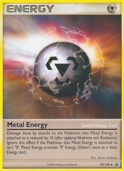 Metal Energy Card Front