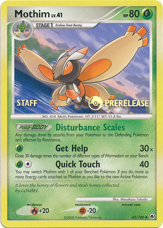 Mothim Card Front