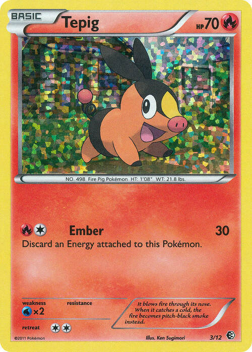 Tepig Card Front