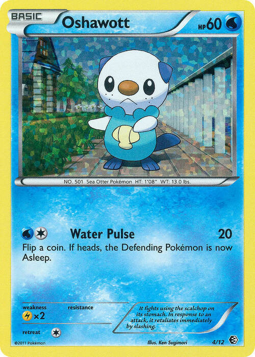 Oshawott Card Front
