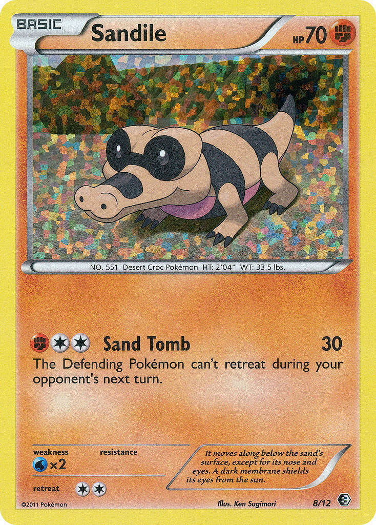 pokemon card sandile Sandile (69/146)