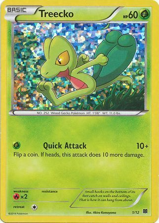 Treecko [Quick Attack] Card Front