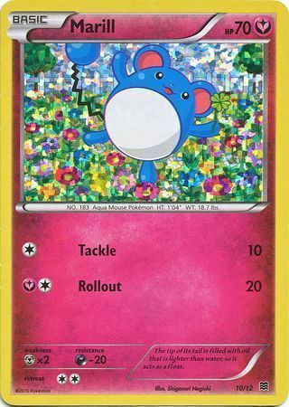 Marill [Tackle | Rollout] Card Front