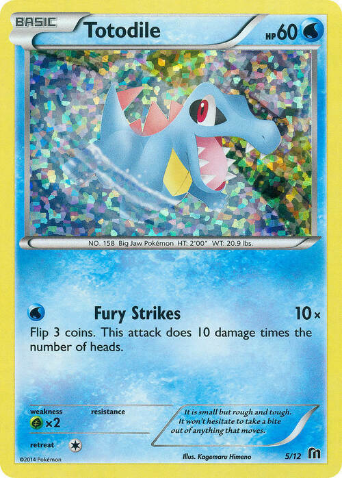 Totodile [Fury Strikes] Card Front