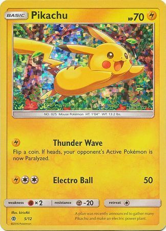 Pikachu [Thunder Wave | Electro Ball] Card Front