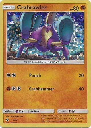 Crabrawler [Pugno | Martellata] Card Front