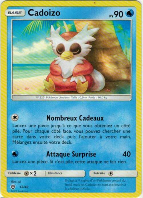 Delibird [All the Presents | Surprise Attack] Card Front