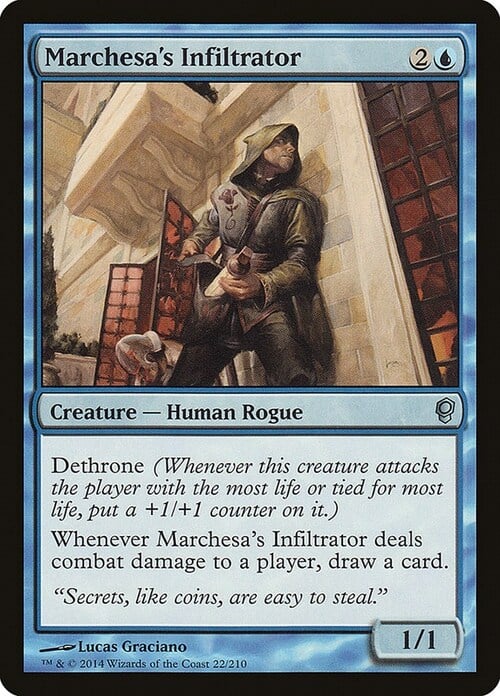 Marchesa's Infiltrator Card Front