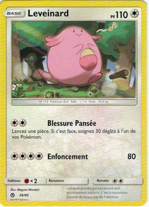 Chansey Card Front