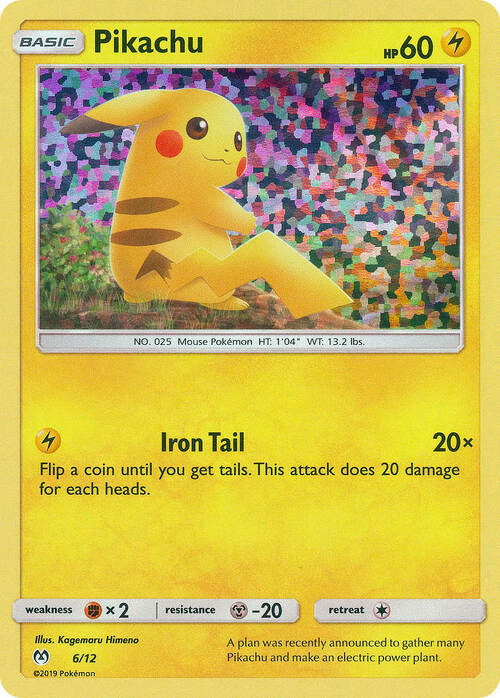 Pikachu [Iron Tail] Frente