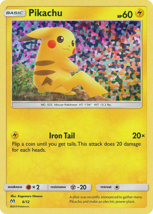 Pikachu Card Front