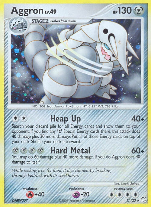 Aggron Card Front