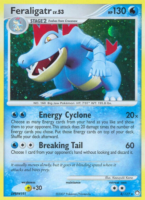 Feraligatr Lv.53 Card Front