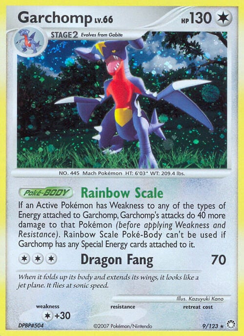 Garchomp Lv.66 Card Front