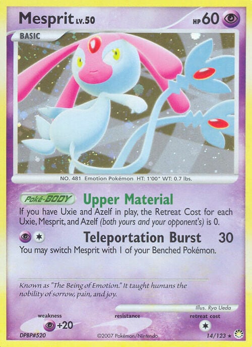 Mesprit Lv.50 Card Front