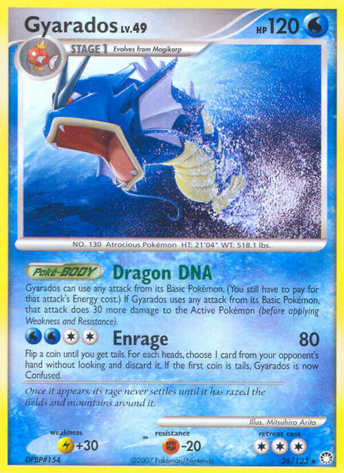Gyarados Lv.49 Card Front