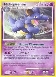 Nidoqueen Lv.50 [Mother Feromone | Give Aid]